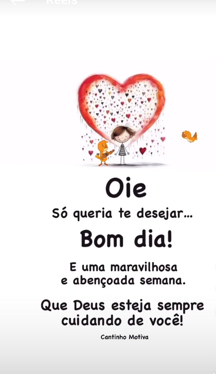Bom Diaaa!☕️😉

Que Deus abençoe a nossa semana!🙏🏿