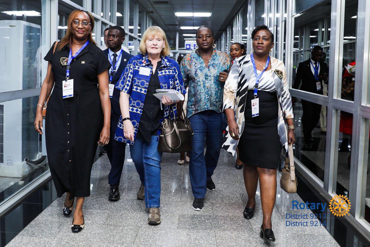 HCP_Maggie's tweet photo. It’s a Peace Walk. Strong Women Walking for Peace✌️

The Rotary International President Stephanie Urchick is in Uganda! She will officiate over a vast number of events incl. the Peace Walk on 11th Jan, where she will be the Chief Walker. 

*#RIPresidentVisitsUG* 
*#PeaceWalk2025* https://t.co/5tB9OVabgc