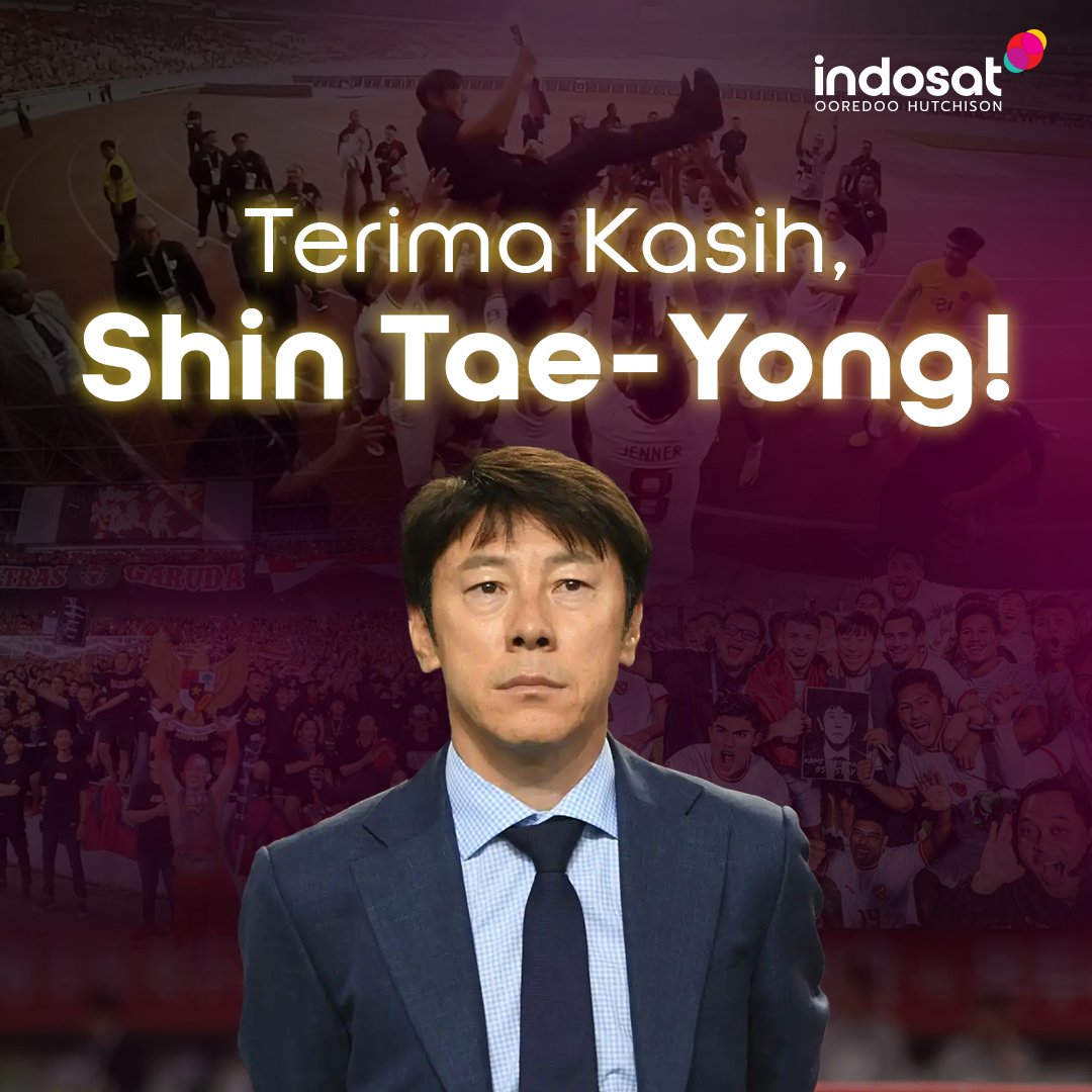 Kepada Shin Tae-yong, terima kasih atas dedikasi luar biasa yang telah diberikan kepada Timnas Indonesia. Dalam hampir 6 tahun kebersamaan, Shin Tae-yong telah membawa Skuad Garuda meraih pencapaian bersejarah, seperti lolos ke Piala Asia 2027 dan melangkah ke Ronde 3 Kualifikasi