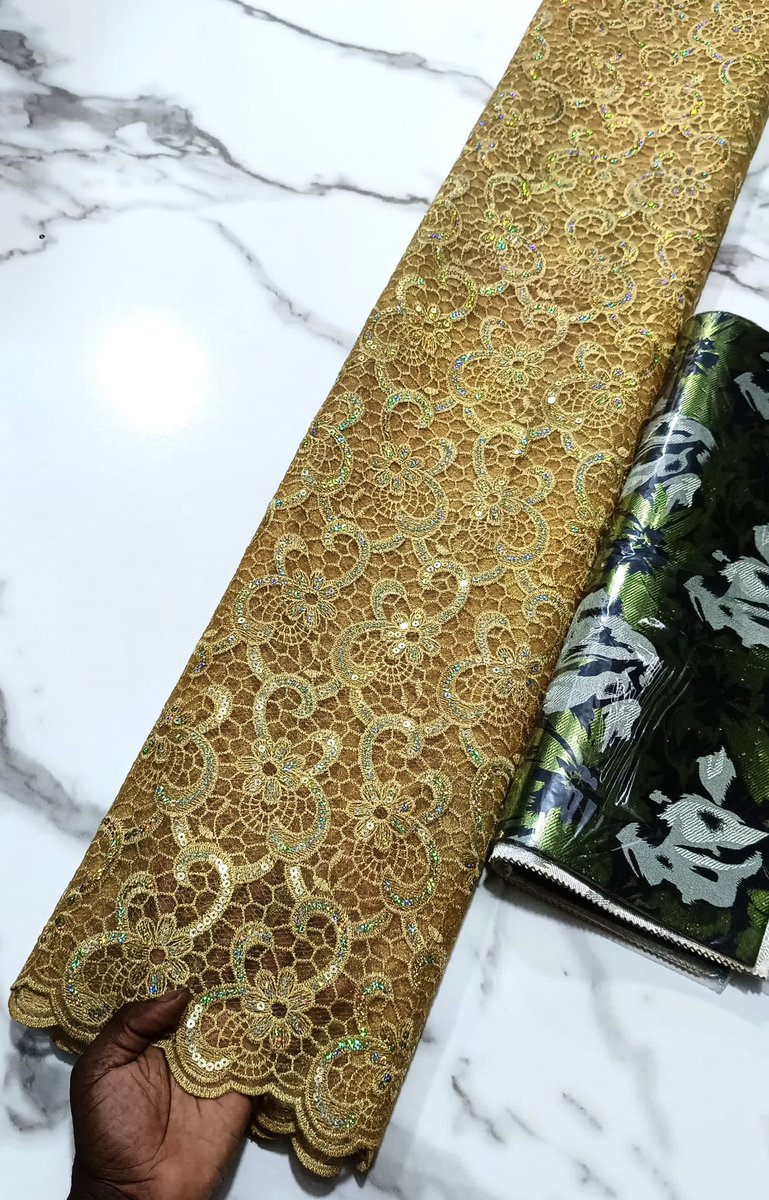 wonuolafabric's tweet photo. Luxury cord lace fabrics with sequins 
Price:60k/5yards
Suitable for any occasion of choice
All 4colors available 
Gele is sold separately 
Available for asoebi https://t.co/rv0vtWZXvZ