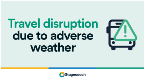 StagecoachEMid's tweet photo. #Skegness #Lincoln Due to flooding we are currently unable to serve #Hundleby and #Raithby on #Service56 we will be reviewing the situation as the day continues. https://t.co/vJjMN39BvV