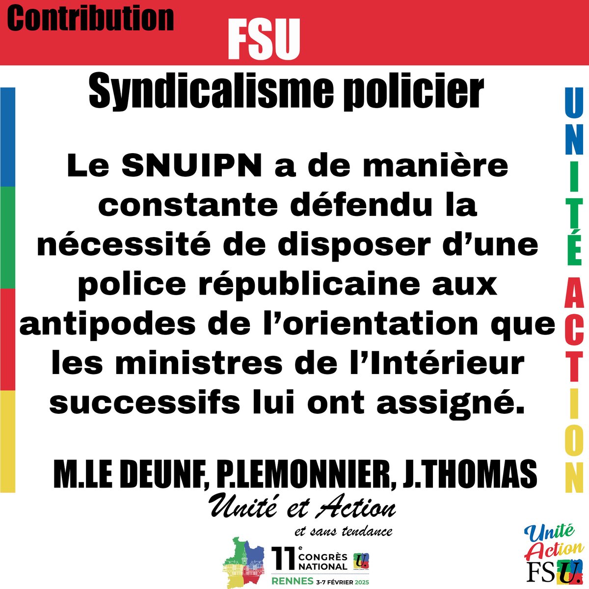 UnitéAction FSU tweet media