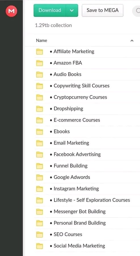 𝐀𝐥𝐥 𝐏𝐚𝐢𝐝 𝐂𝐨𝐮𝐫𝐬𝐞𝐬 (𝐅𝐫𝐞𝐞 𝐟𝐨𝐫 𝐅𝐢𝐫𝐬𝐭 𝟓𝟎𝟎𝟎 𝐏𝐞𝐨𝐩𝐥𝐞)😍👇

Tutorials + Books + Courses + Trainings + Educational
Resources in:

1. introduction to Digital Marketing
2. Market Research
3. Setup Website
4. Email Marketing
5. CopyWriting
6. SEO
7. Youtube