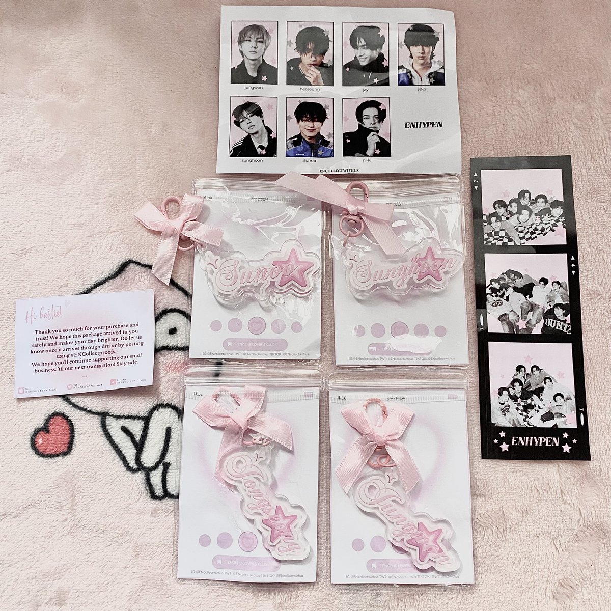 elyloquettnpx's tweet photo. 𝓹𝓻𝓮𝓽𝓽𝔂 𝓶𝓪𝓲𝓵 𝓯𝓻𝓸𝓶 @ENcollectwithus
˗ˏˋ ★ #elysiabudols ★ ˎˊ˗
koket keyrings came home na po! thank you so much for making this qtie krs >< safely packed din sila. thx din po for the freebies<3 till our next po⋅♡𓂃 ࣪ ִ.
💌 : #ENcollectproofs https://t.co/4x5YziaS71