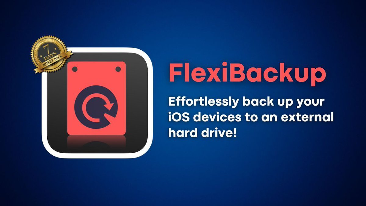 Lee_Kah_Seng's tweet image. I’m super excited to share that I’ve just launched FlexiBackup 🎉 – a simple Mac app I built to help you back up your iOS devices to an external hard drive super easy.

To celebrate, I’m giving a 30% discount with the promo code "ST7ABD1" – available for the first 100 people!
👉…