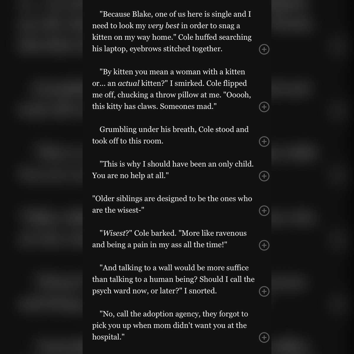 spicedreading26's tweet photo. I’m such a good brother. 🤭🤭 — Blake
🥀🥀
#spicybooktok #booktok #TWOpartnovel #smut #friendstolovers #rightpersonwrongtime #survivor #dualPOV #DVsurvivor #wattpad #strangerstolovers #OITS #chapters1thru15 #complete #gettingthere #cliffhanger #plottwist #fypviraltwitter https://t.co/9CHRiruweU