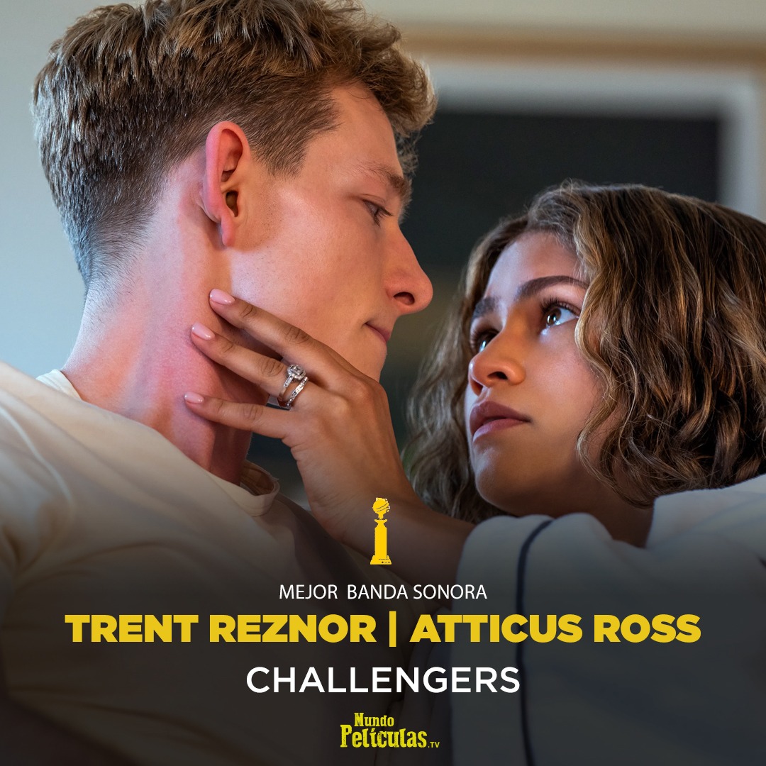 MundoPeliculas_'s tweet image. Mejor banda sonora para Challengers 🎬🎶

#
##
###

#challengers #bandasonora #originalscore #cine #goldenglobes #goldenglobes2025