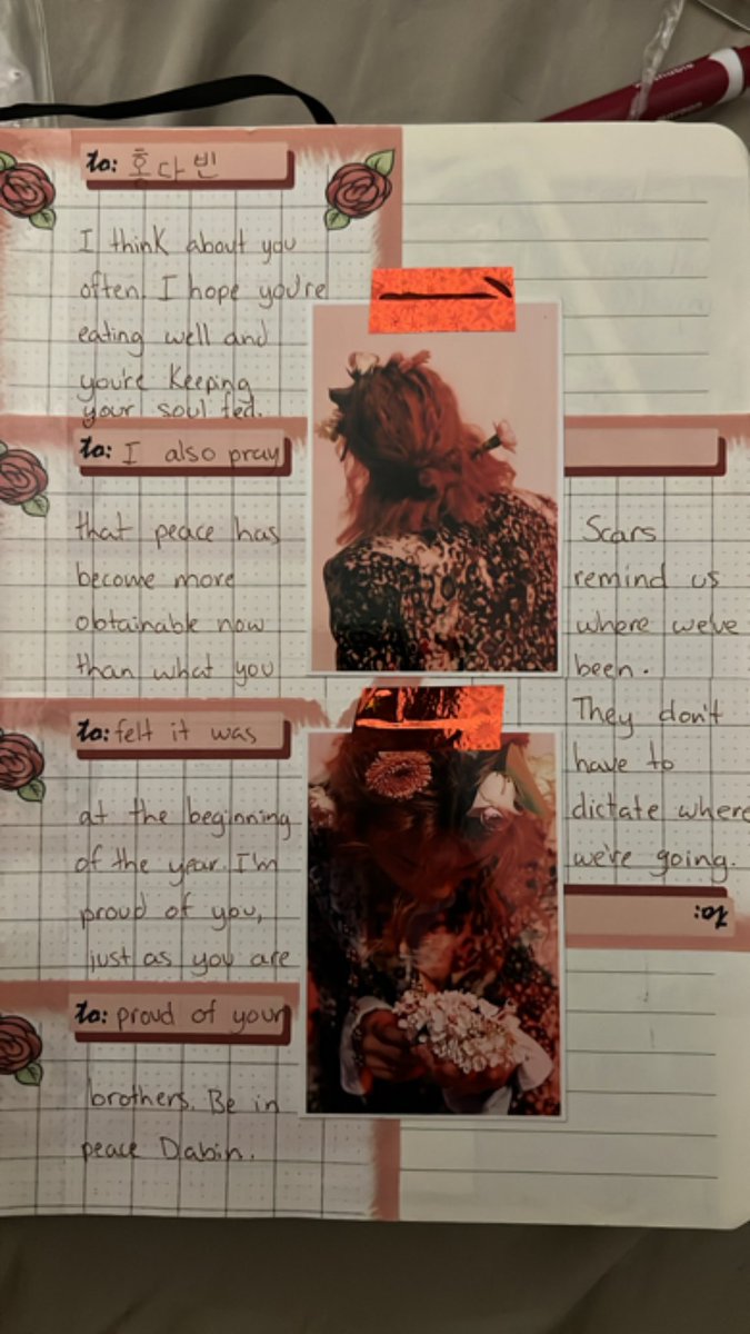 DPRBABY_'s tweet photo. Sometimes I write to you; often times I think about you and I always wish the best for you. @dabin_kr 🔒🧡 https://t.co/vm4Zrk7ZbB