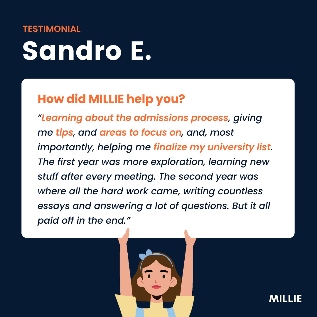 Millie tweet media