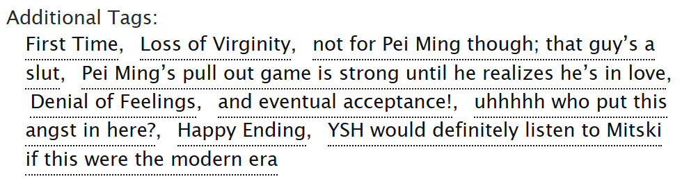 My second prompt for the TGCF Gotcha for Congo (<a href="/TGCFAction/">TGCF Gotcha for Congo 🇨🇩</a>)! Written for <a href="/feanope/">fea || 🍉🌻 🌈 Conclave era (6th circle of hell🔥)</a>.

Yushi Huang x Pei Ming | Explicit | 10.8k words 

⬇️link below