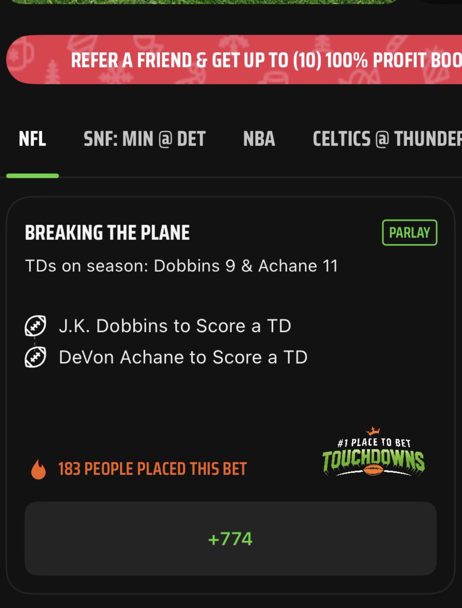 Potatosandgrayb's tweet photo. Just an absurd parlay promoted by Draft Kings. https://t.co/SCx9C3QRlR