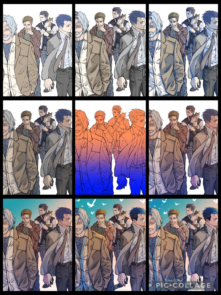 今回の進捗です。今回はこんな色にしたいな〜っていうのが先に決まっていたから楽でした。もっと投げ縄塗りの可能性を追求していきたいな〜 