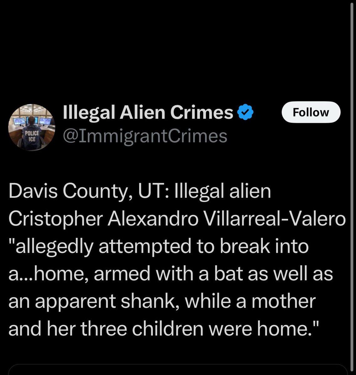 phil_lyman's tweet photo. Since we cannot rely on our legacy media to report on Utah’s “New American” aka illegal alien crimes, I will post them regularly. 

 15th post of series. https://t.co/cNtfHcwnmV