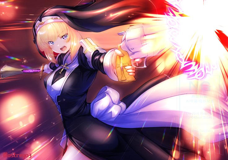 ズドン系エクソシスト・シャルロットちゃん‼😋🔫 