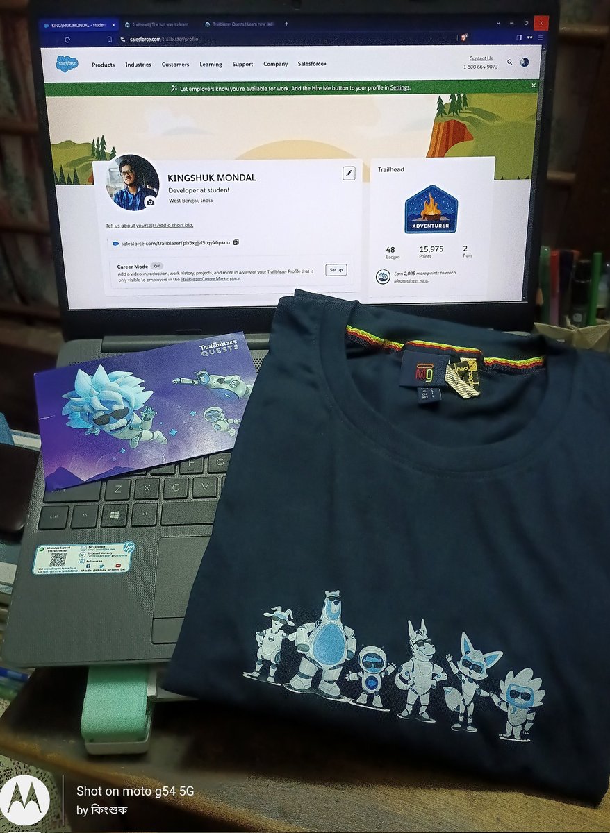 Kings_Mon's tweet photo. 🌟 Feeling Incredibly Grateful! 🌟

Huge thanks to @salesforce for recognizing my efforts with #BuiltWithAgentforce and sending these thoughtful gifts! 🎁💙

This journey has expanded my knowledge and reinforced the power of Salesforce's enablement programs. 🚀 https://t.co/dXOSI5EEJO