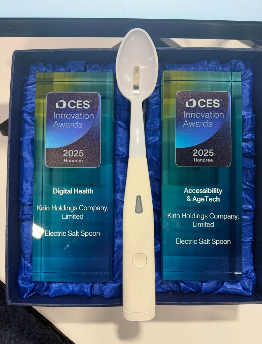Electric salt spoon -- designed to help those with high blood pressure or cannot metabolize salt #CES2025