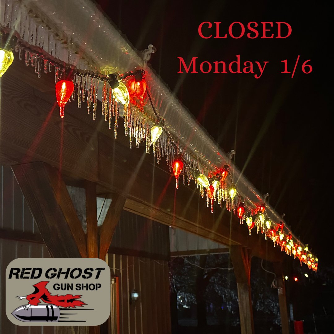 We’ll be closed due to weather tomorrow, Monday 1/6. We’ll keep you posted each day. 

Stay home &amp; stay warm if you can. For the emergency &amp; medical professionals persevering through the treacherous roads and weather, we appreciate you, and sending prayers for safety your way.