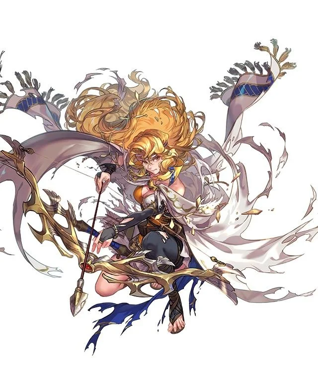 Pheonixmaster1's tweet photo. Full artwork of Attuned Brigid!
The Artist is the GOAT Suzuki Rika @/Rika_OwlForest

She is a powerful Green Bow Archer with Miracle built in her Slot B! 

As an attuned unit she also brings Tempo Echo which gives you the full Tempo effect &amp; 50% DR Pierce! https://t.co/natcEGRRQ1