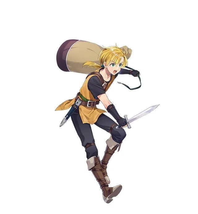 Pheonixmaster1's tweet photo. Full Artwork of Dew!
The Artist is Yuko @/uc_uk

He is a red dagger infantry who is the 4* focus &amp; demote of this banner. 

He has Summer Clanne's inheritable dagger which can give you +20 Atk/Spd &amp; Special Charges+1 per atk! https://t.co/tKGRwpTfLf