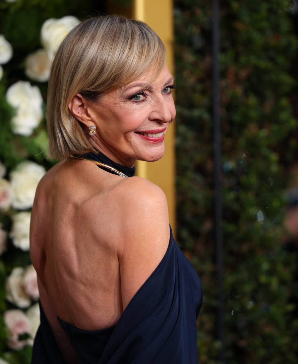 Allison Janney at the #GoldenGlobes
