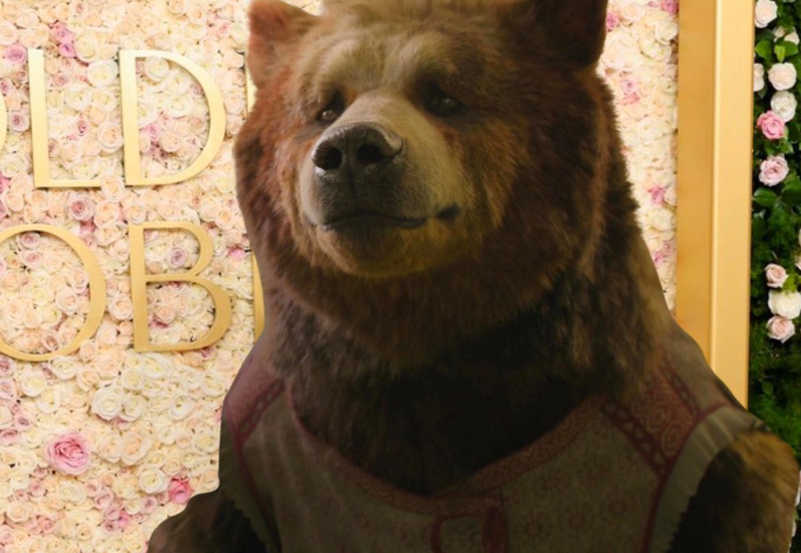 Dulciebear has arrived at the #GoldenGlobes