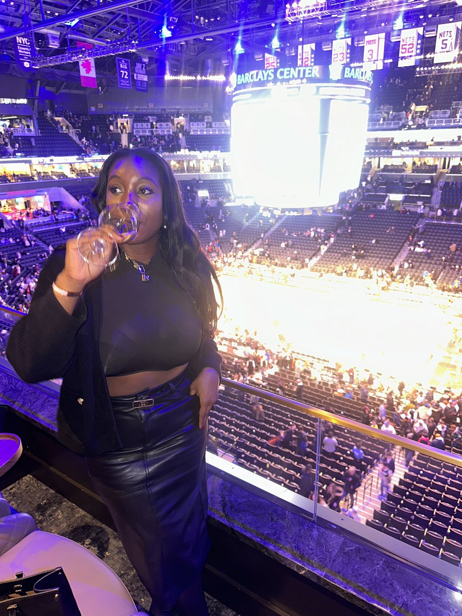 Lisa Nwoye™ (@lisanwoye) on Twitter photo Went to my first <a href="/BrooklynNets/">Brooklyn Nets</a> game at <a href="/barclayscenter/">Barclays Center</a> ! Watched the game while also enjoying The Toki Row premium experience. Went to my first <a href="/BrooklynNets/">Brooklyn Nets</a> game at <a href="/barclayscenter/">Barclays Center</a> ! Watched the game while also enjoying The Toki Row premium experience.