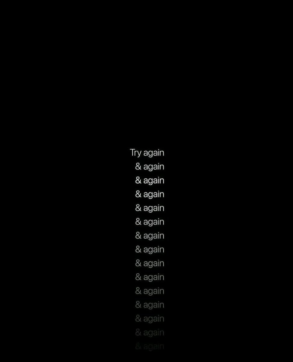 Try again.