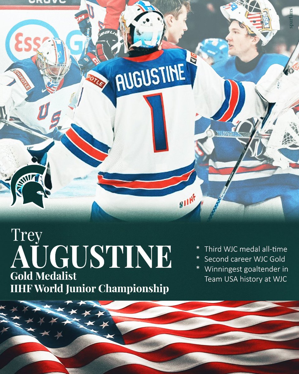 Gold medalist, and more. 

Attaboy Trey. You’ve made history. 

#GoGreen