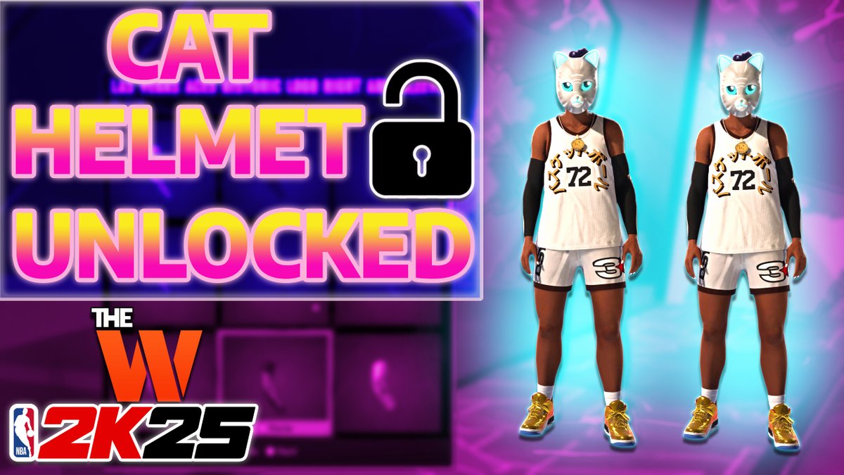 Queen0f2kGaming's tweet photo. I Unlocked A Cat Helmet Reward Exclusively For The W 3v3 Online NBA2K25 Subscribe & Retweet https://t.co/JIkMn5uxQF #NBA2K25 #WNBA2KCommunity https://t.co/ZPha51VRyD