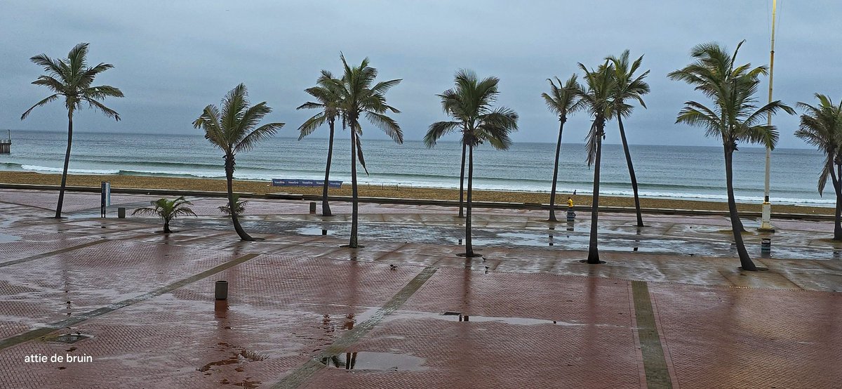 <a href="/TrafficSA/">TrafficSA</a> Durban after 14mm rain, cooler, fresh sw wind, lots of rain predicted. Take care.