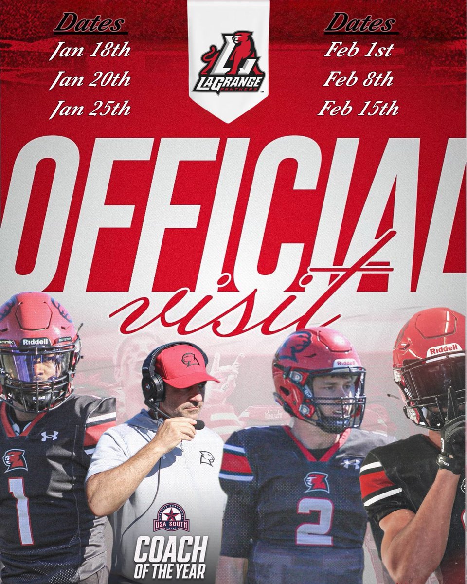 Brandon Coats (@251bando) on Twitter photo Happy to say I will be going on official visit to Lagrange university on Jan 18 <a href="/CoachChuckEhret/">Chuck Ehret</a> <a href="/coastelitee/">Coach Donte Stallworth</a> Happy to say I will be going on official visit to Lagrange university on Jan 18 <a href="/CoachChuckEhret/">Chuck Ehret</a> <a href="/coastelitee/">Coach Donte Stallworth</a>