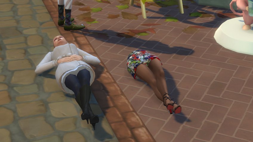 TheCosmicXO's tweet photo. HELP!!!! Anybody know why the top half of my sims body keeps disappearing? Yes, I have "Reset Object (Debug) and it doesn't work. Her body reappears randomly! https://t.co/dsocKRk6RH