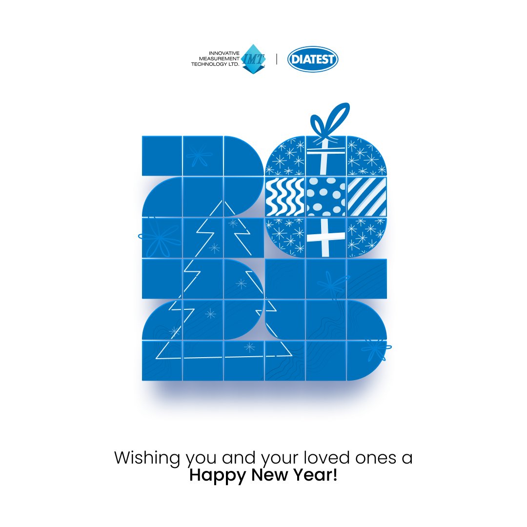 diatestuk's tweet photo. As the year comes to an end, we want to express our heartfelt gratitude for your continued support, Thank you for an amazing 2024! 
Wishing you and your loved ones a Happy New Year filled with success, growth, and happiness. 

~Innovative Measurement Technology &amp; DIATEST UK https://t.co/AgAboAUgbF