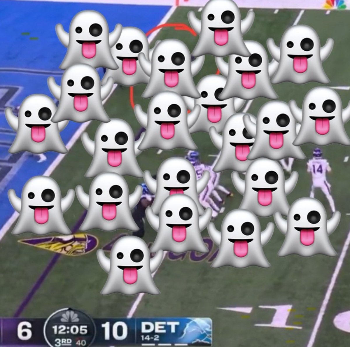 What we see vs what Sam Darnold sees….