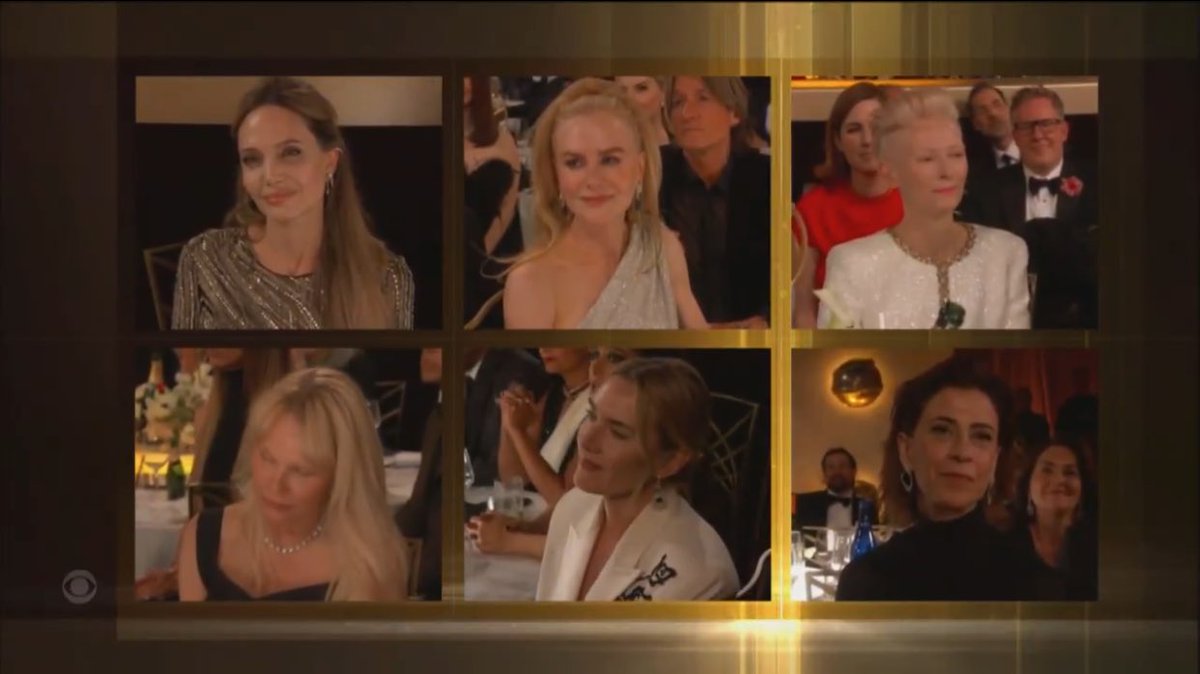 gente vocês tem noção? angelina jolie nicole kidman tilda swinton pamela anderson kate winslet os MAIORES nomes da indústria hollywoodiana todas gringas mundialmente conhecidas e a fernanda torres bateu TODAS 

mano muito orgulhosa do brasil na moral