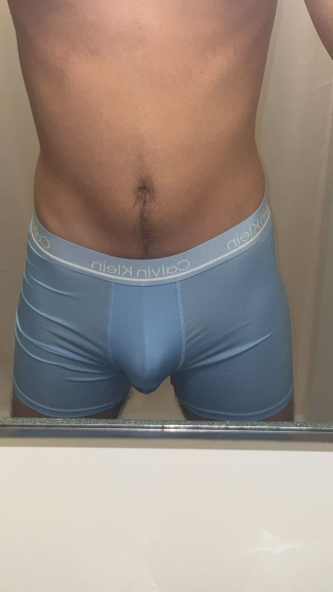These Calvin’s aren’t gonna take themselves off…