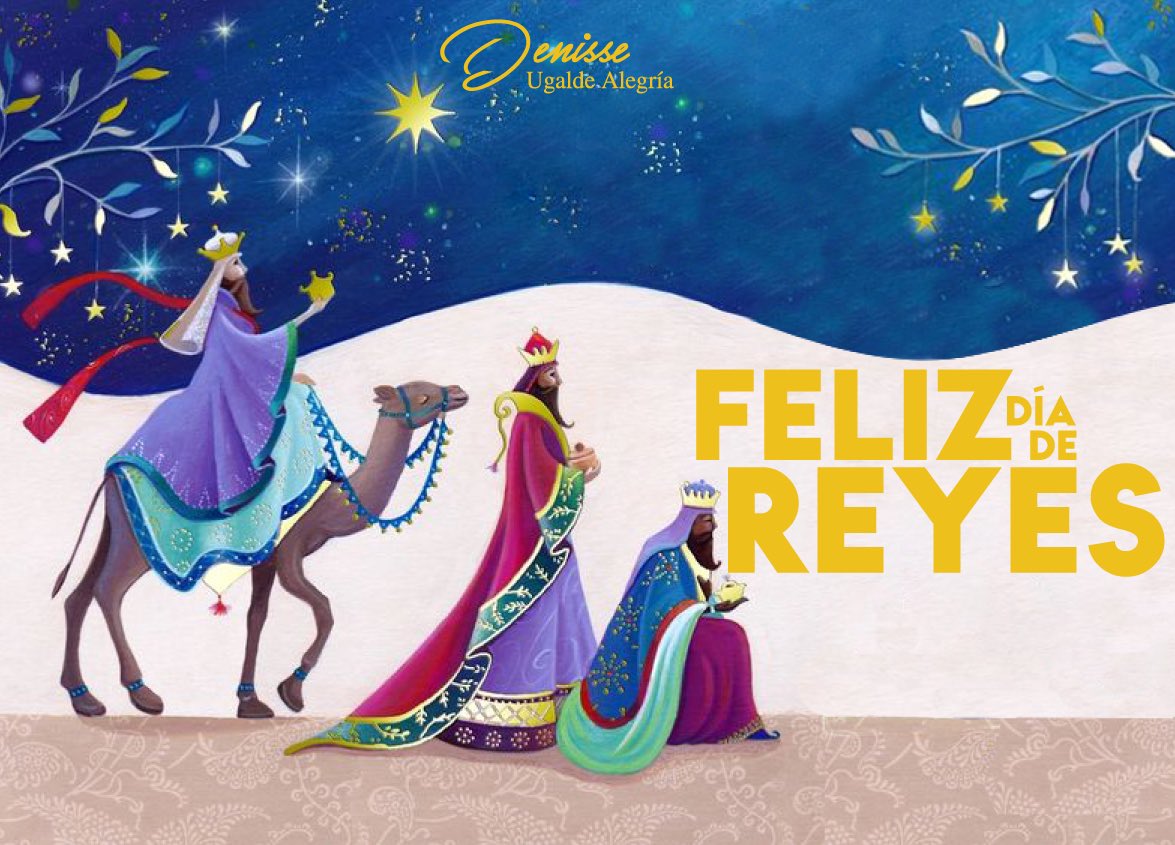 Que la magia de este día nos recuerde que el amor, la paz y la alegría son los verdaderos tesoros de la vida. 
¡Feliz #DíaDeReyes para todxs! 
👑👑👑✨❤️
