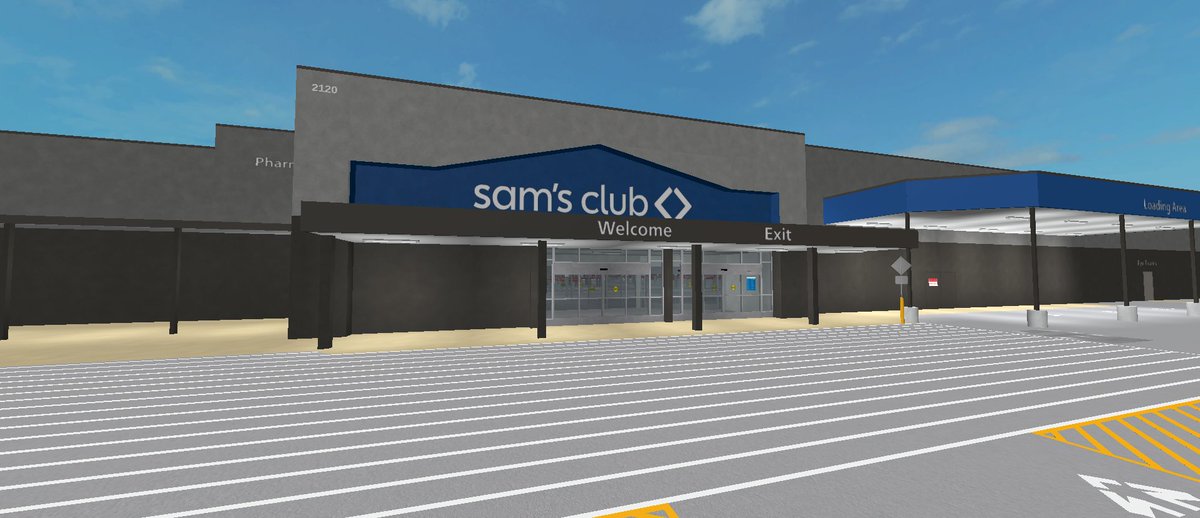 thejrmchannel's tweet photo. Sam's Club in #Roblox #RobloxDev #SamsClub https://t.co/zqPjymwKJC