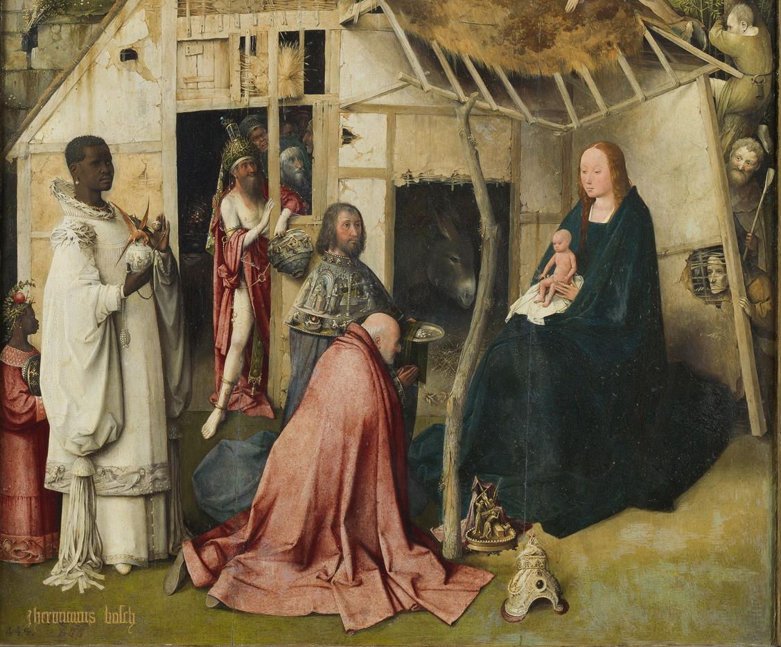 SrHelenaBurns's tweet image. Adoration of the Magi--Bosch