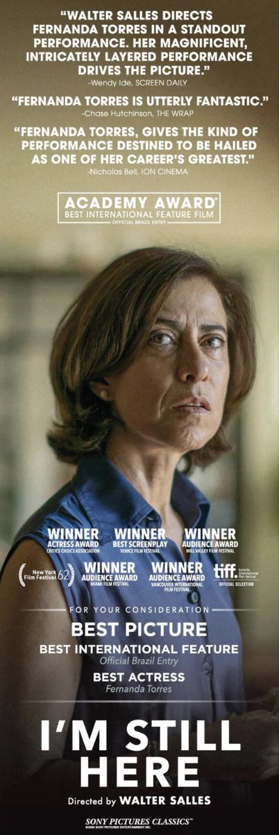 ogeografo_'s tweet photo. @THR Our WINNER!  Our Pride! Long live Fernanda Torres, blessed be Eunice Paiva! 🇧🇷🏆♥️ https://t.co/uHJ1bPndKC
