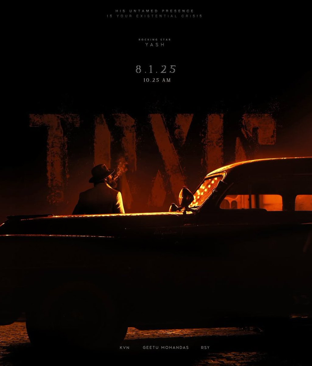He is coming🔥🔥🔥

#ToxicTheMovie <a href="/TheNameIsYash/">Yash</a> #YashBOSS