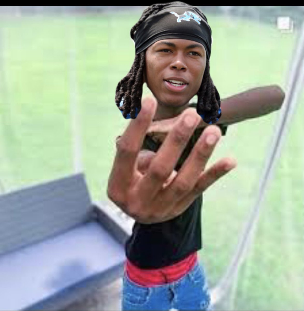 saucegodstokes's tweet photo. How many TDs Jahmyr Gibbs have with the #1 seed on the line?? https://t.co/KbtpebHAFi