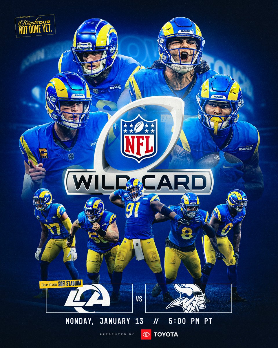 Let's get Wild (Card)!

🎟️ bit.ly/4a8Gr1m | #RamsHouse