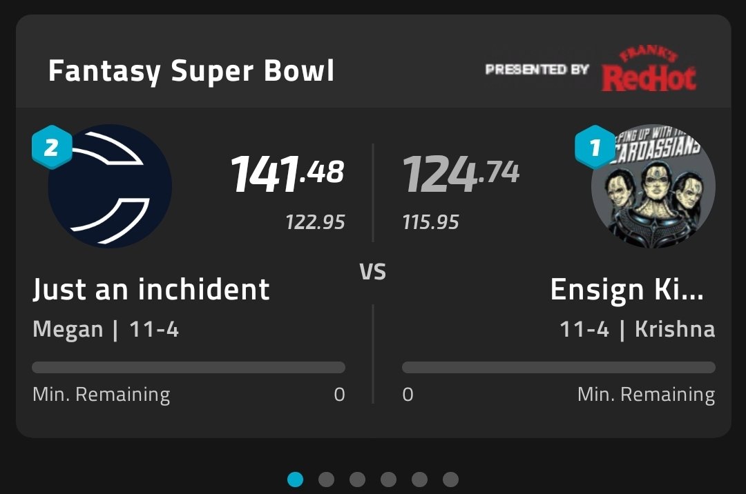 I JUST WON MY FANTASY FOOTBALL LEAGUE!!!!!