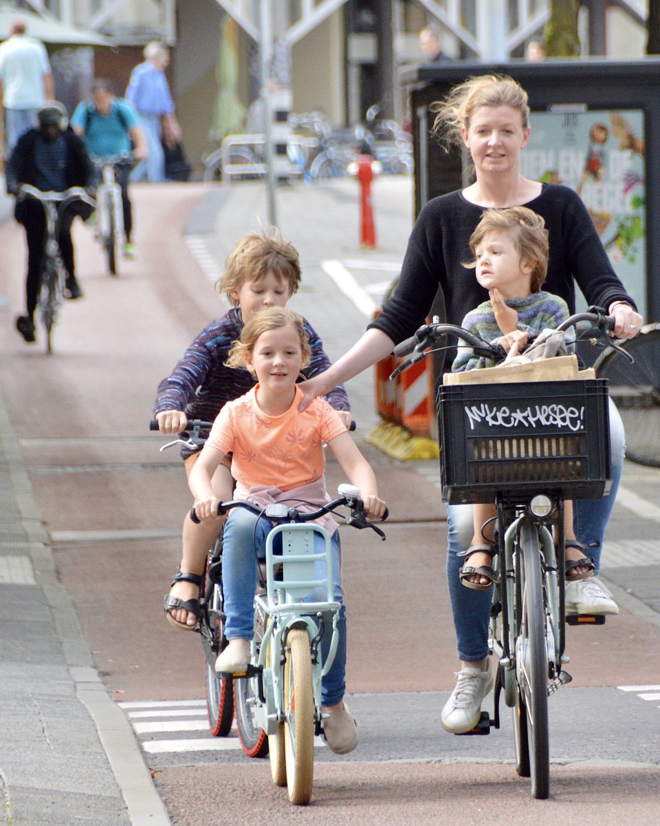 As cops once again advise people who want to get around on bikes to armour up as if for battle, I thought folks might like a quick reminder what actual cycling looks like… no helmets, no hi-viz, not “exercise”.