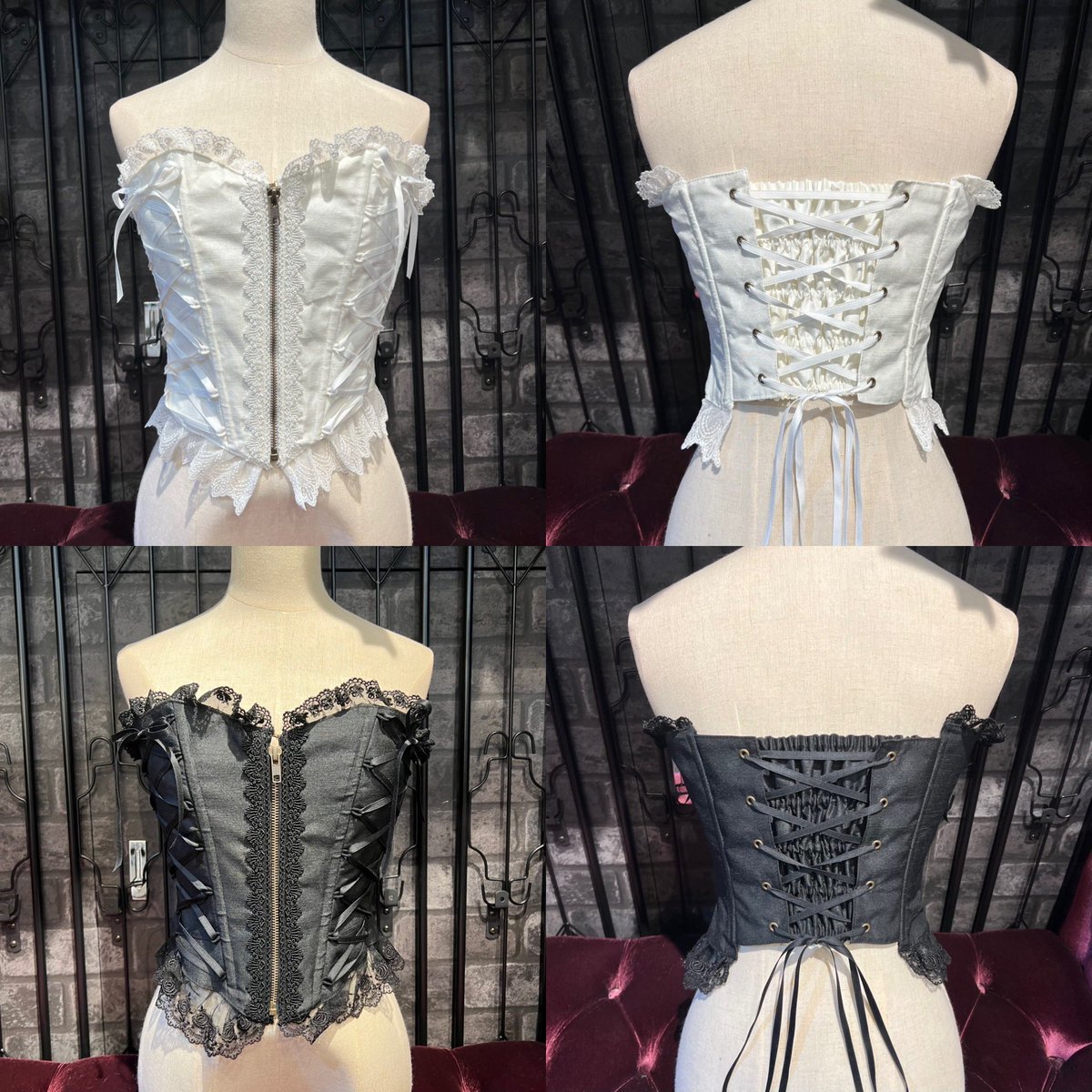 🖤入荷情報🖤 【ATELIER-PIERROT】 レースアップロングコルセット