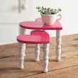 HermanosHF2024's tweet image. Add charm to your space with the Set of Two Tabletop Heart Stools from Hermanos! Available in many color options, they are perfect for adding a unique and playful touch to any room.

hermanoshomefusion.com

#HermanosHomeFusion #HeartStools #StylishLiving #CuratedDecor