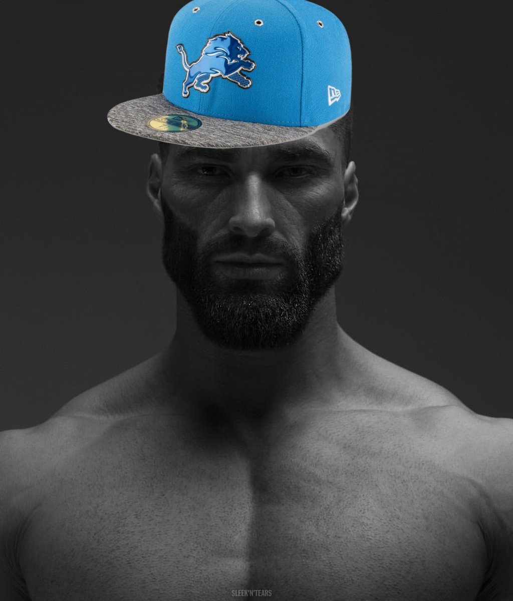 "Why yes, I am a Detroit Lions fan, how could you tell?"