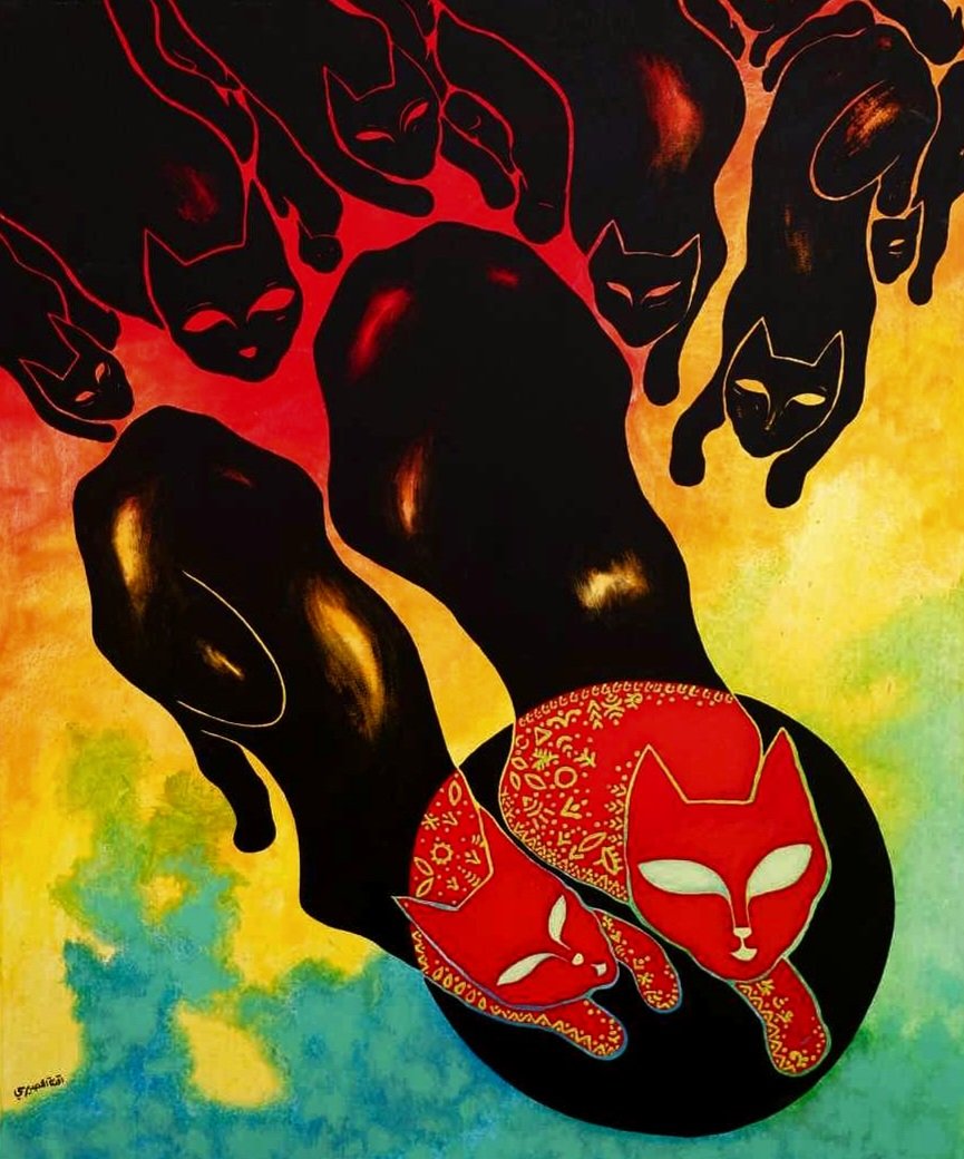 Acrylic on canvas.  2024 . 
#art #ArtistOnTwitter #artsy #ARTGAOLLERY #artstudiou #VisualArt #finearts #painting #graffiti #graphicsdesigner #sketchart ##modernart #modernart #acrylic #canvac #painter