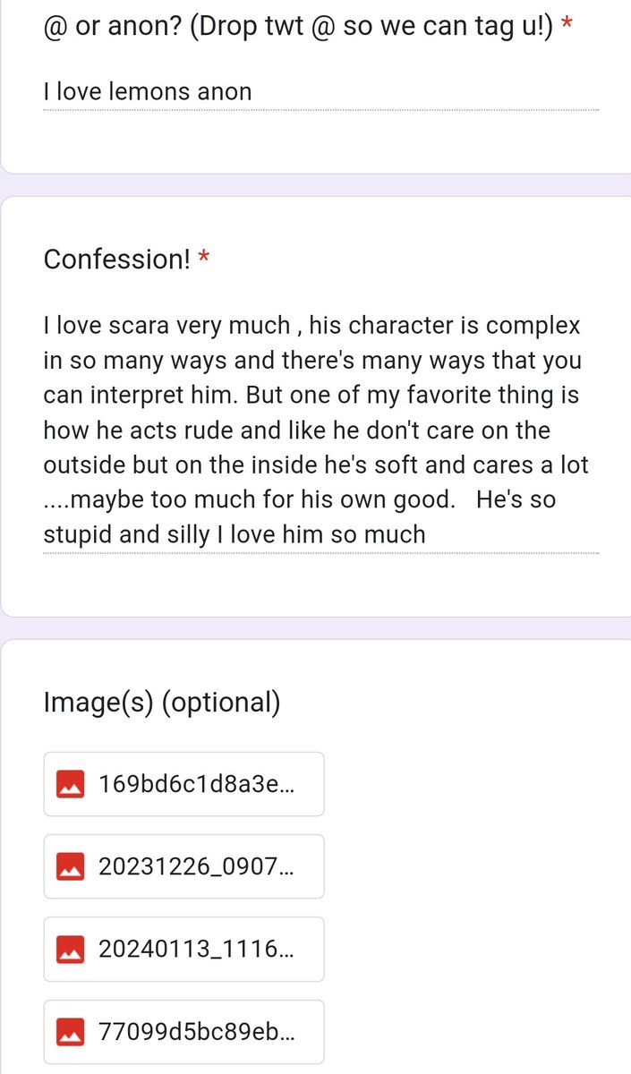 Genshin Confessions 📖 | IDEFINITE HIATUS tweet media